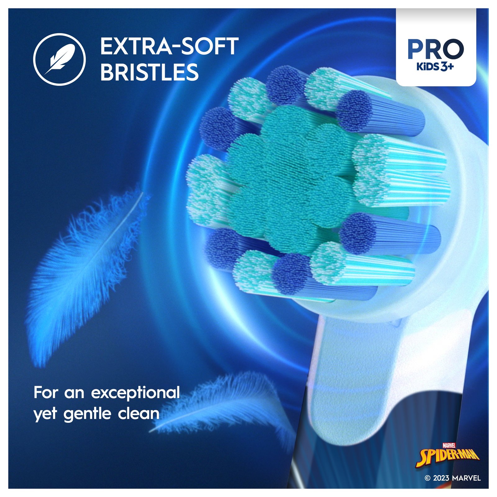 Oral-B Pro Kids Eltandborste För Barn Spider-Man