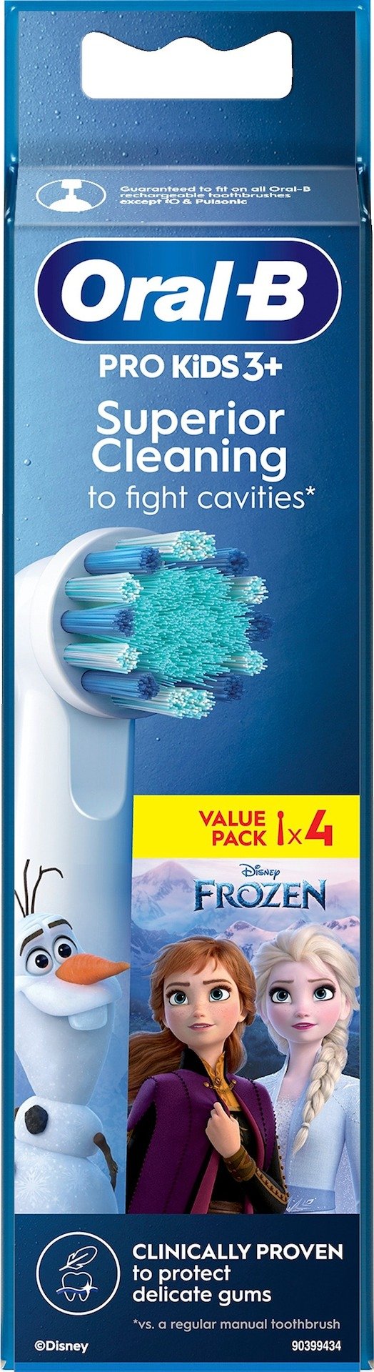 Oral-B Pro Kids Tandborsthuvud Frozen 4 st