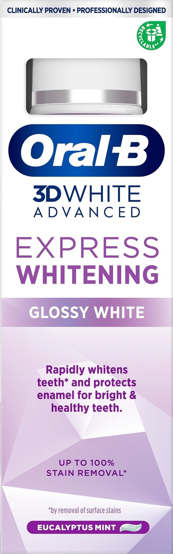 ORAL-B Express Whitening Glossy