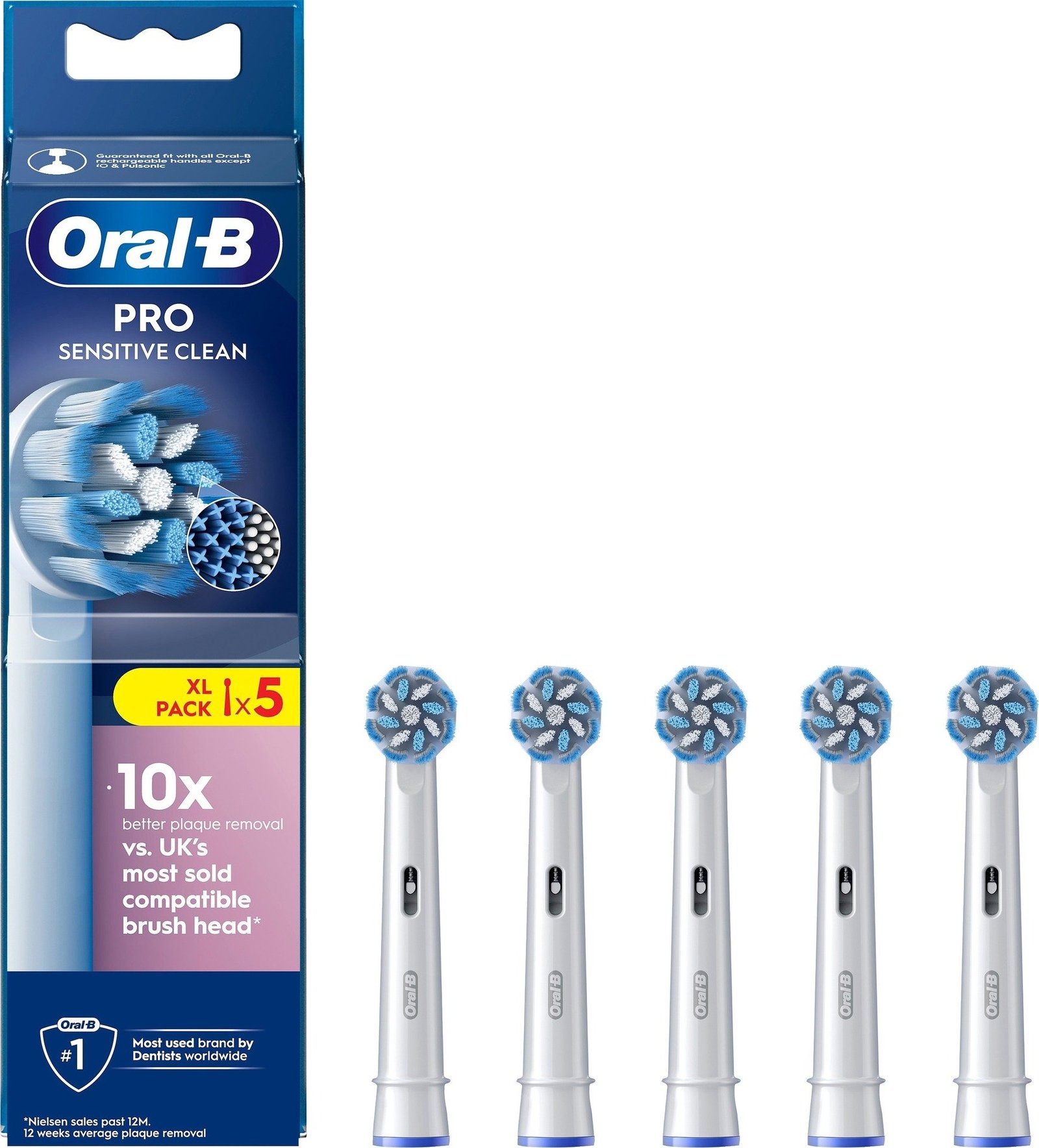 Oral-B Pro Sensitive Clean tandborsthuvuden 5 st