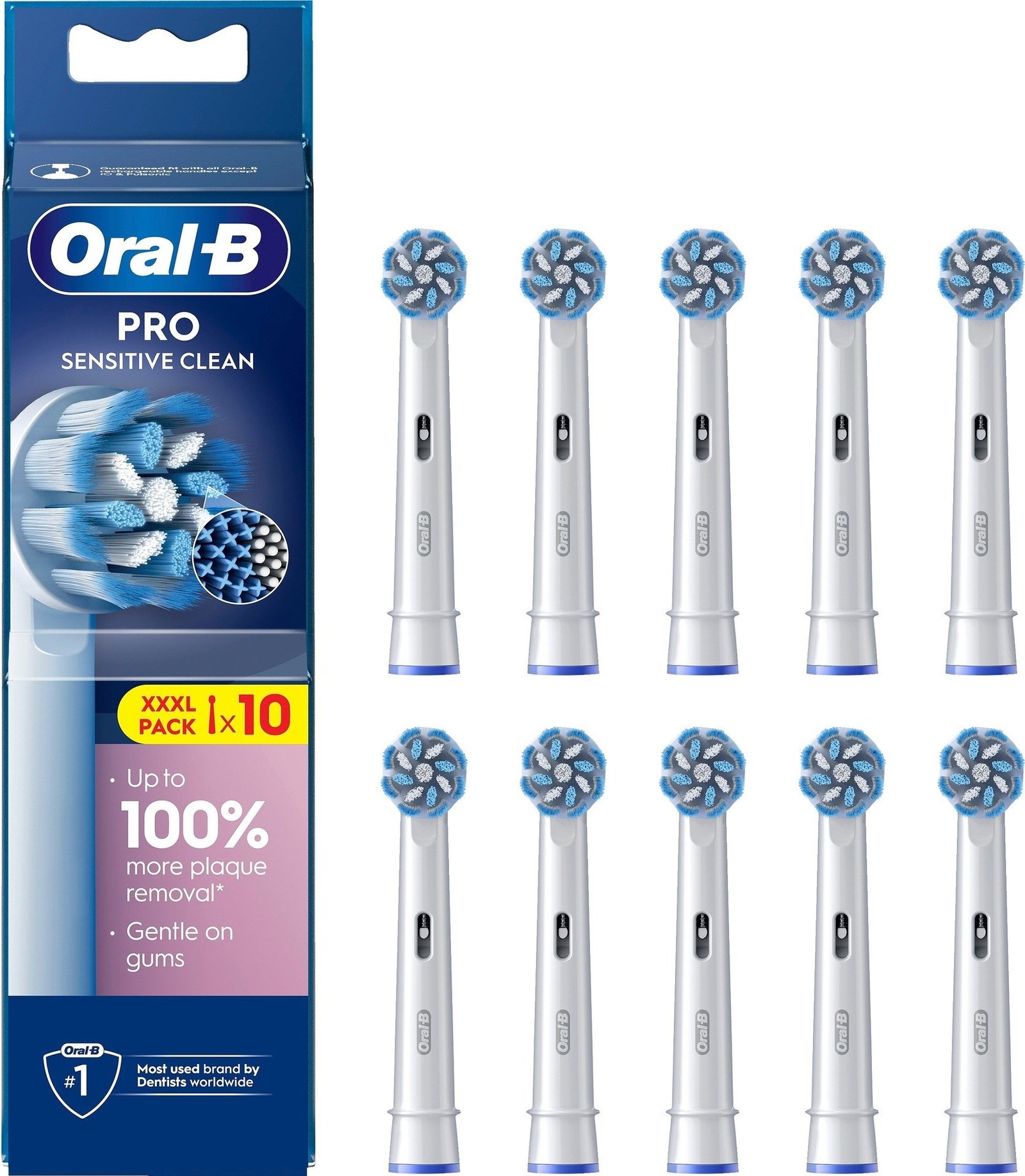Oral-B Pro Sensitive Clean tandborsthuvuden 10 st