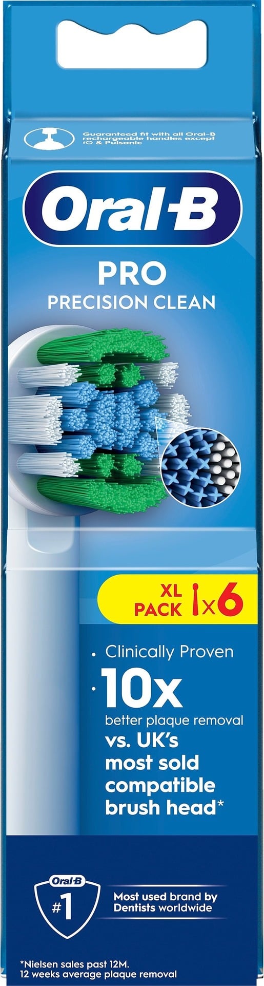 Oral-B Pro Precision Clean tandborsthuvuden 6 st