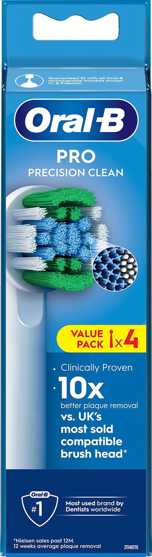 Oral-B Pro Precision Clean tandborsthuvuden 4 st