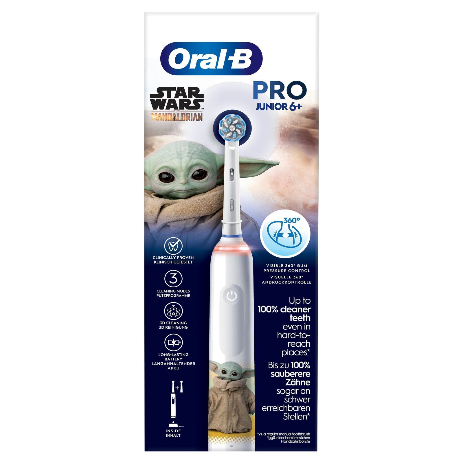 Oral-B Pro Junior eltandborste för barn, Star Wars