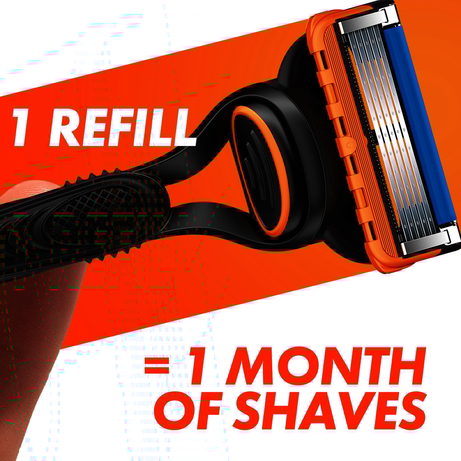 Gillette Fusion5 rakblad för män, 12 st