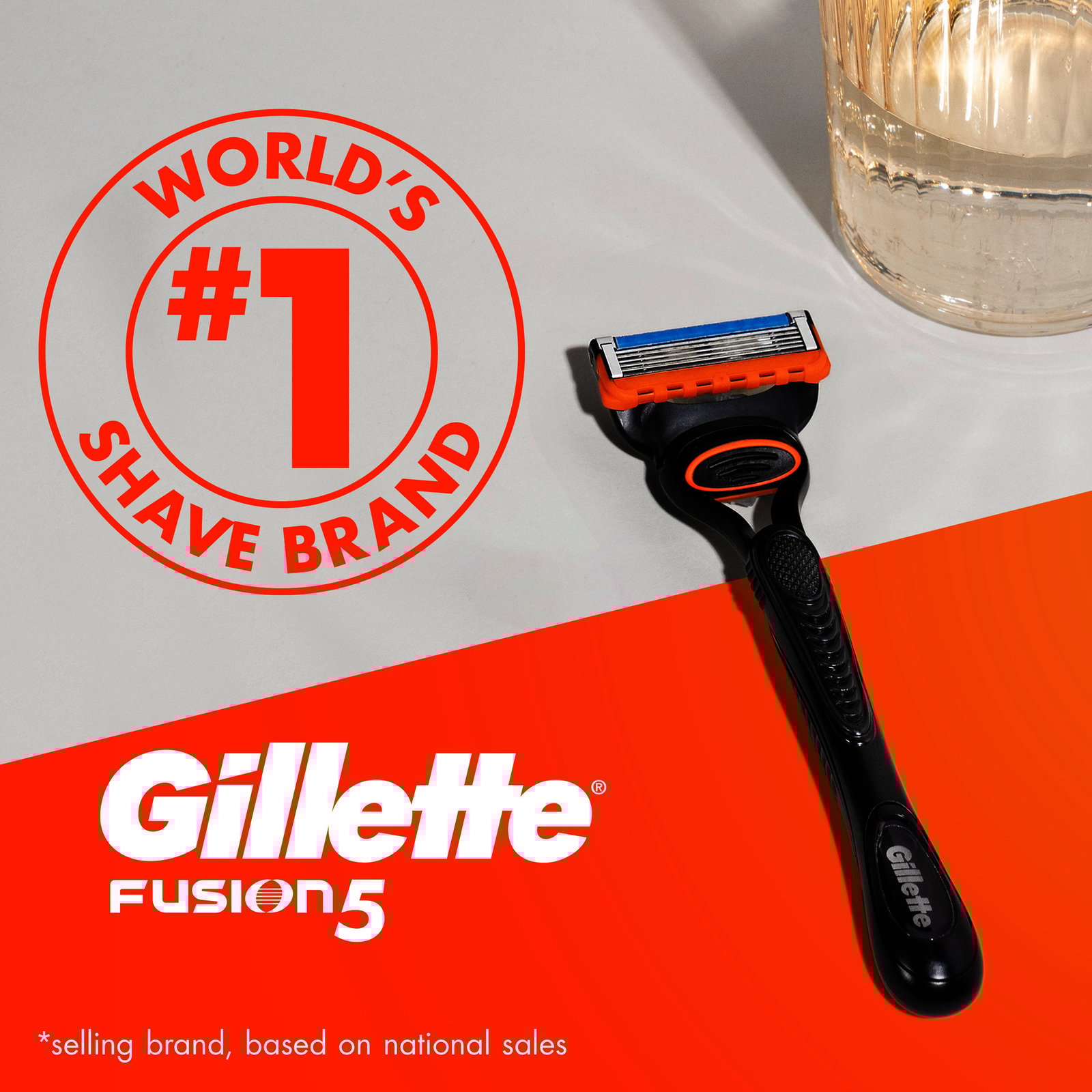 Gillette Fusion5 rakblad för män, 12 st
