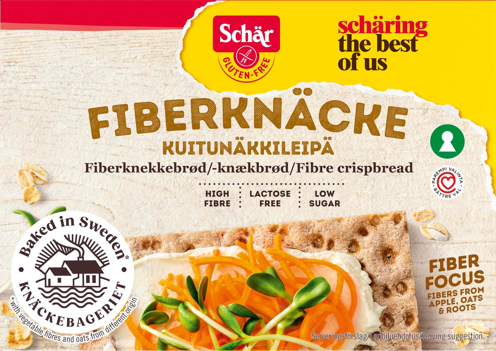 Schär Fiberknäcke 135 g