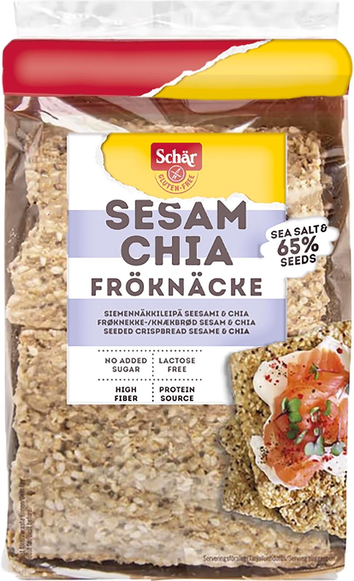Schär Sesam Chia Fröknäcke 170 g