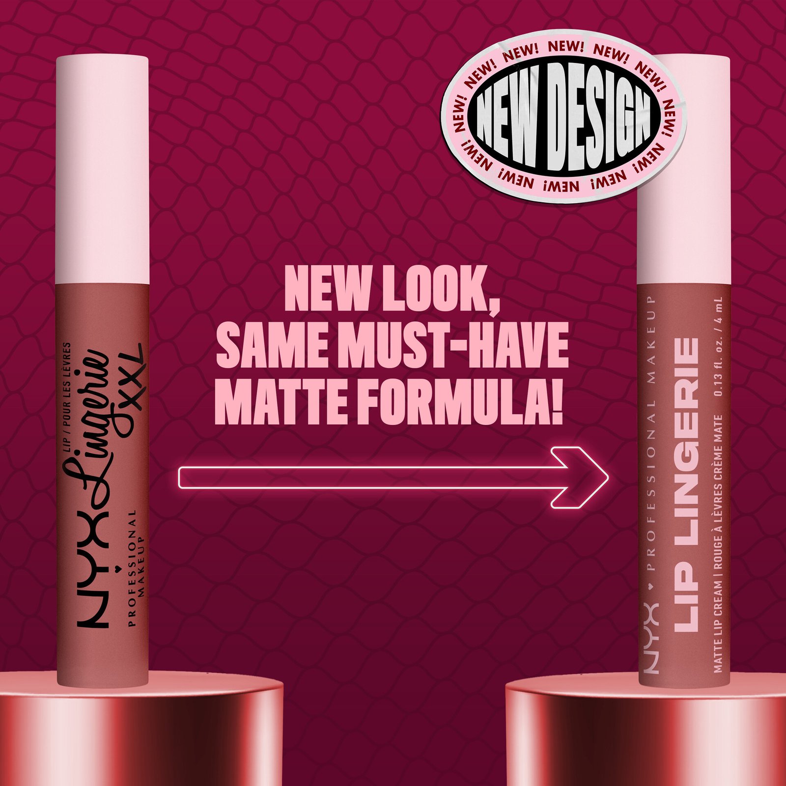 NYX Professional Makeup Lip Lingerie XXL 05 Strip'd Down 4 ml