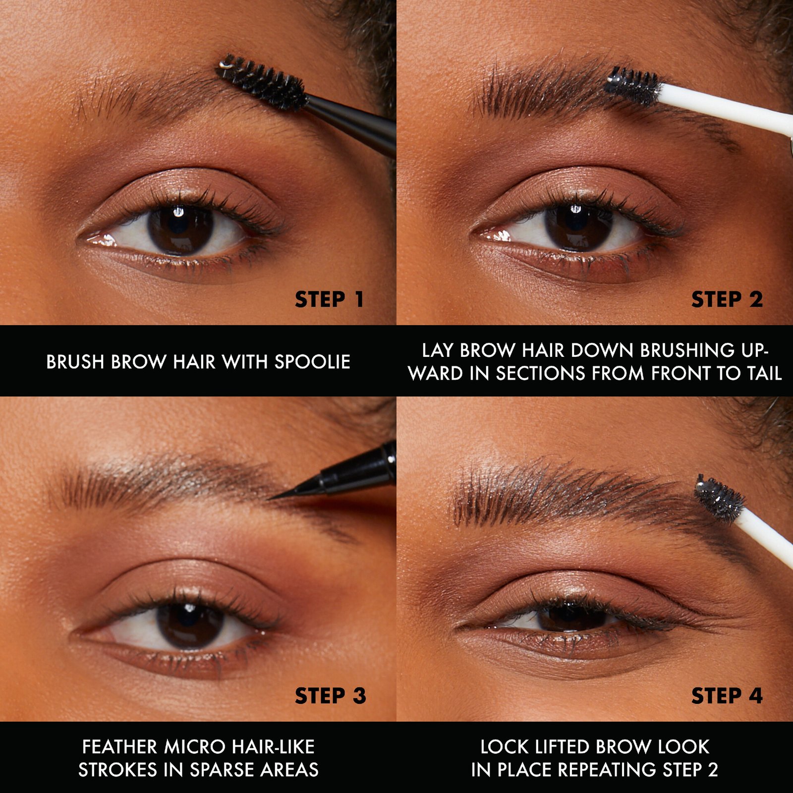 NYX Professional Makeup The Brow Glue Instant Styler 4 Dark Brown 5g
