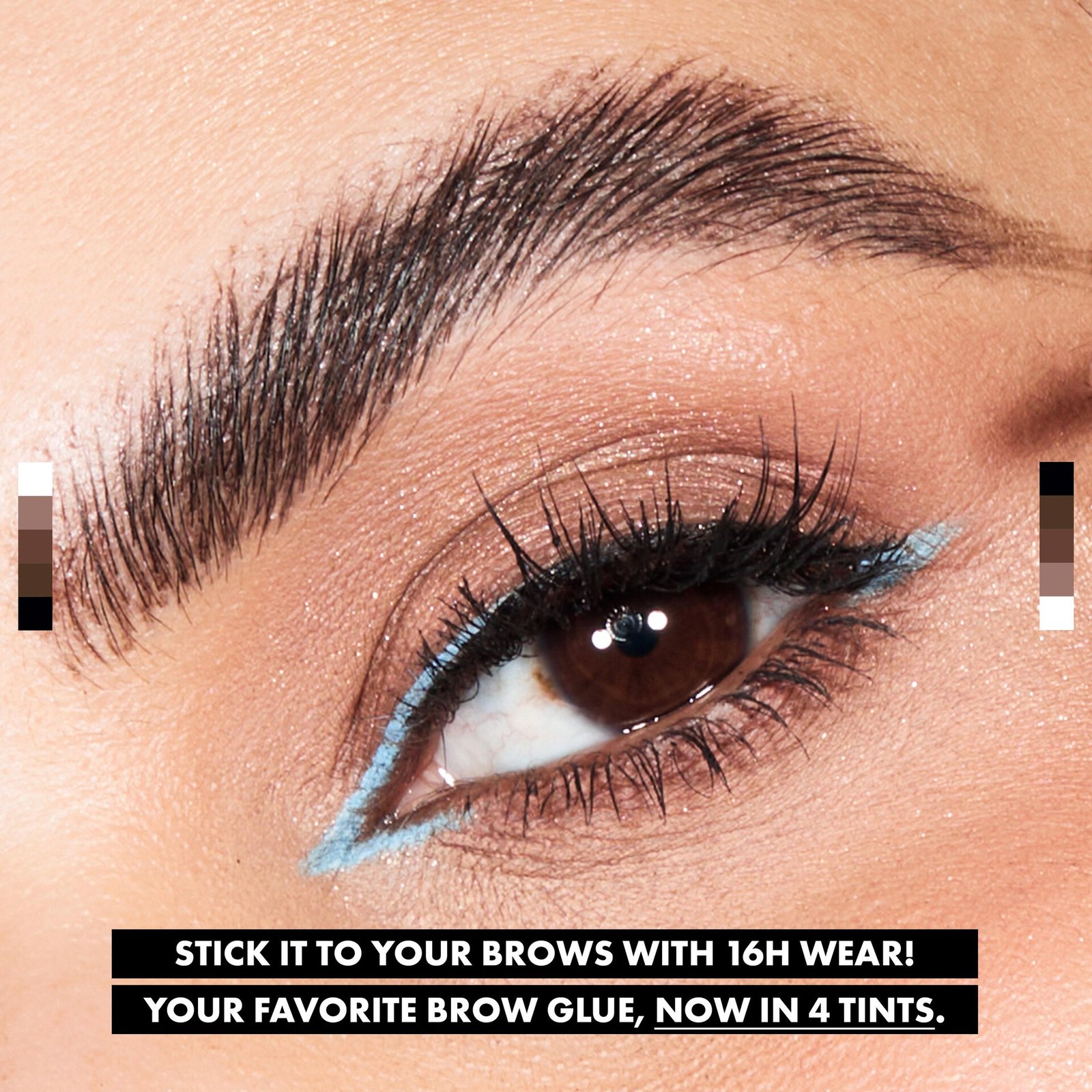 NYX Professional Makeup The Brow Glue Instant Styler 4 Dark Brown 5g