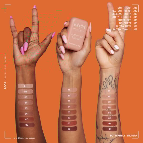 NYX Professional Makeup Buttermelt Bronzer 04 Butta Biscuit 5g