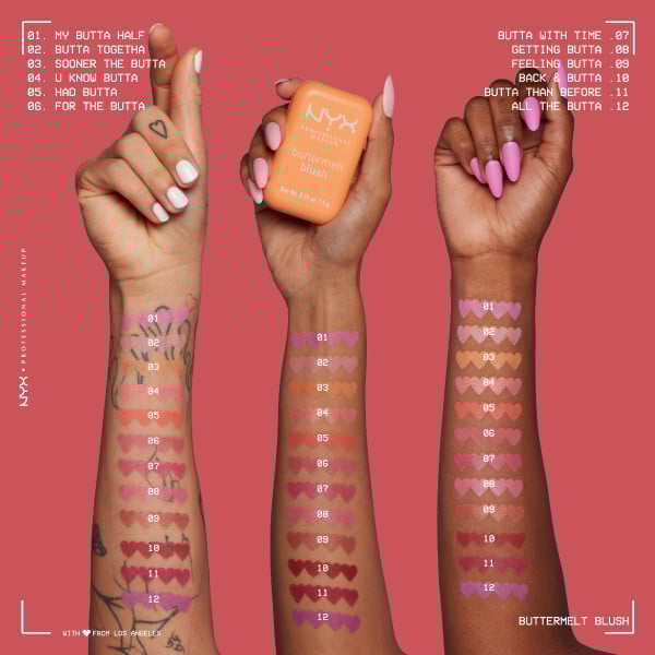 NYX Professional Makeup Buttermelt Blush 07 Butta With Time 5g