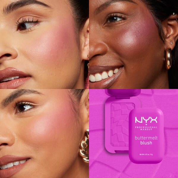 NYX Professional Makeup Buttermelt Blush 12 All The Butta 5g