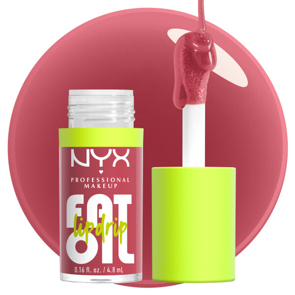 NYX Professional Makeup Fat Oil Lip Drip 09 Chillin' Like A Villian läppglans 4,8 ml