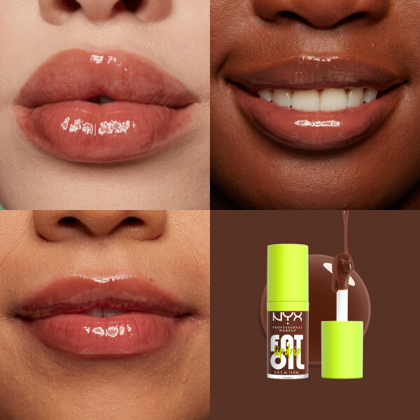 NYX Professional Makeup Fat Oil Lip Drip 11 Livin' The Cream läppglans 4,8 ml