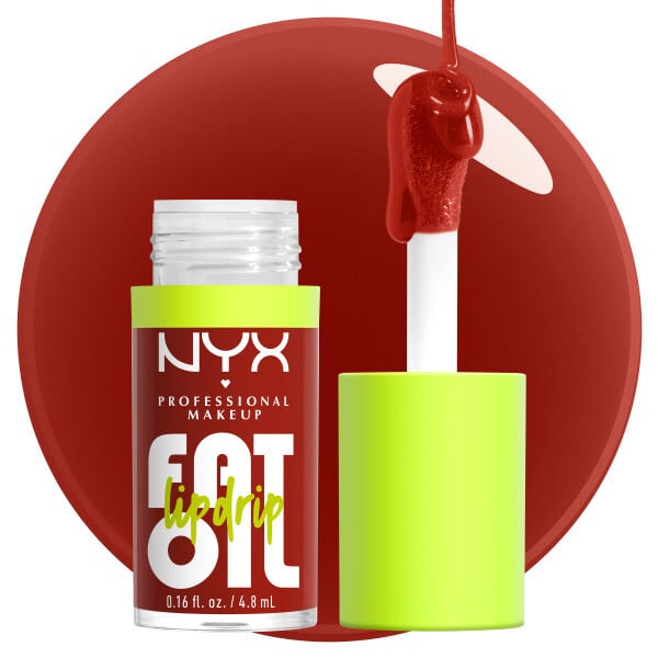 NYX Professional Makeup Fat Oil Lip Drip 13 Losin' Cone-trol läppglans 4,8 ml