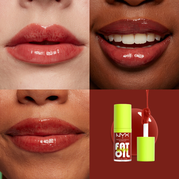 NYX Professional Makeup Fat Oil Lip Drip 13 Losin' Cone-trol läppglans 4,8 ml