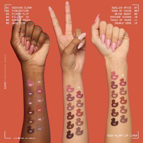 NYX Professional Makeup Duck Plump Läppenna 02 PinkJection 0,33 g