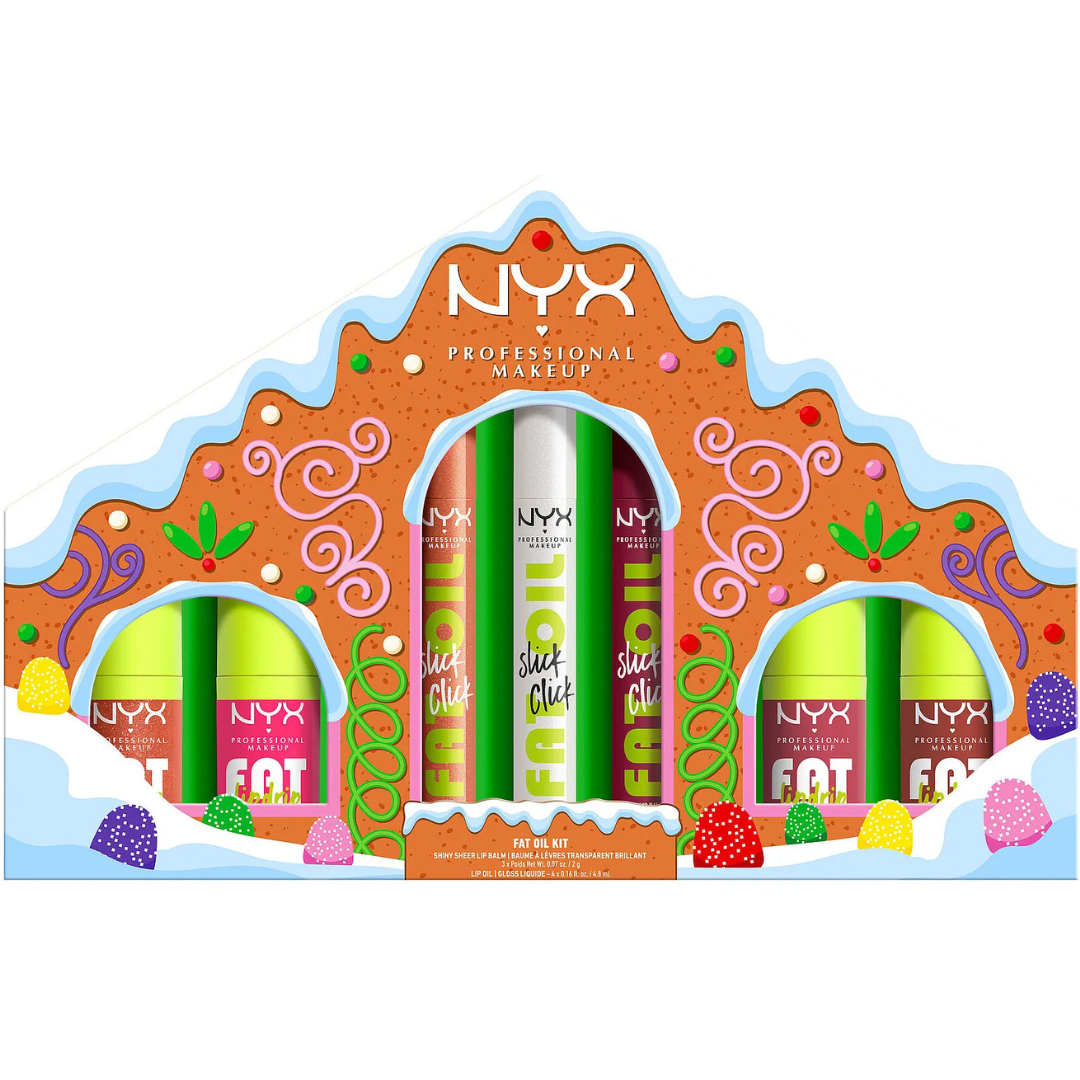 NYX Professional Makeup Fat Oil Gingerbread House Kit