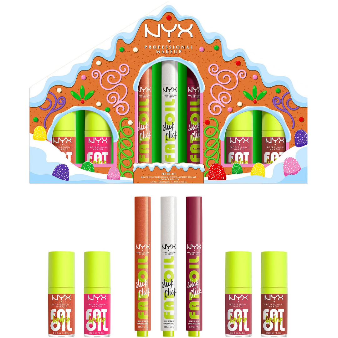 NYX Professional Makeup Fat Oil Gingerbread House Kit