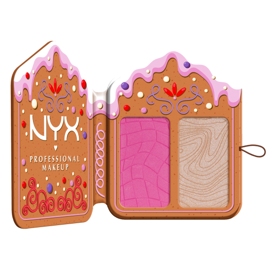 NYX Professional Makeup Buttermelt Face Palette Blush/Highlighter Light/Medium