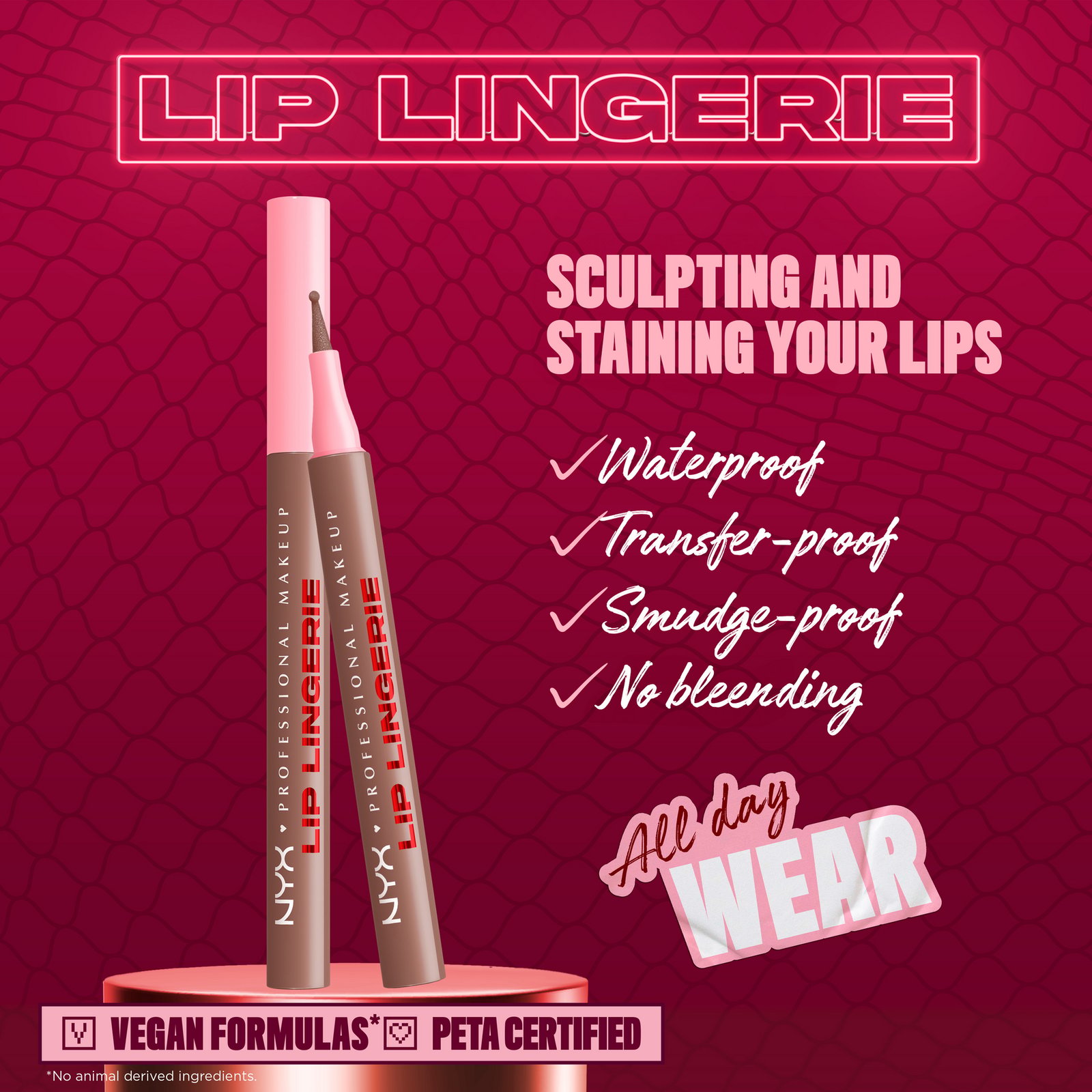 NYX Professional Makeup Lip Lingerie Liner Stain 05 Lip Lock 1 ml
