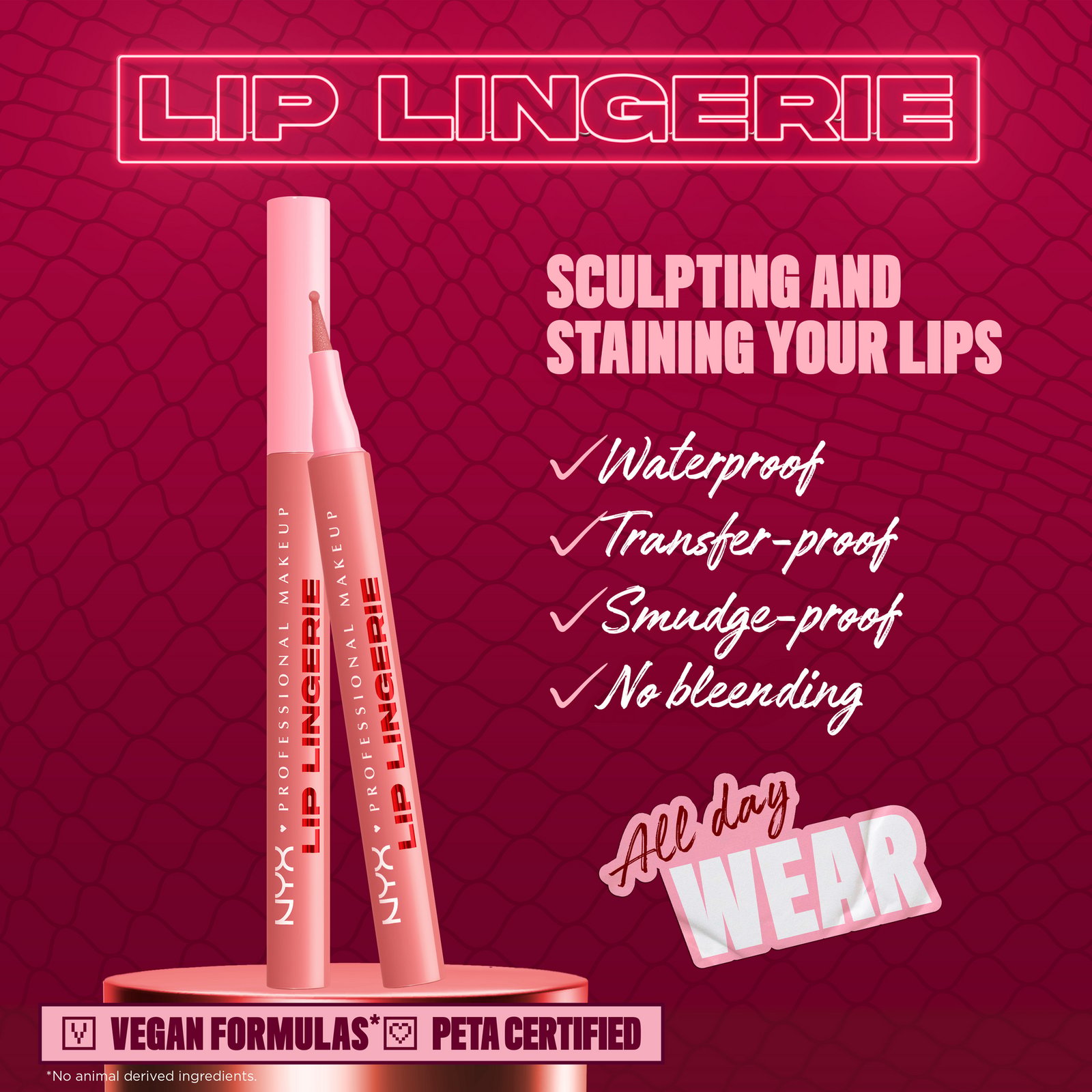 NYX Professional Makeup Lip Lingerie Liner Stain 07 Cuff Me 1 ml