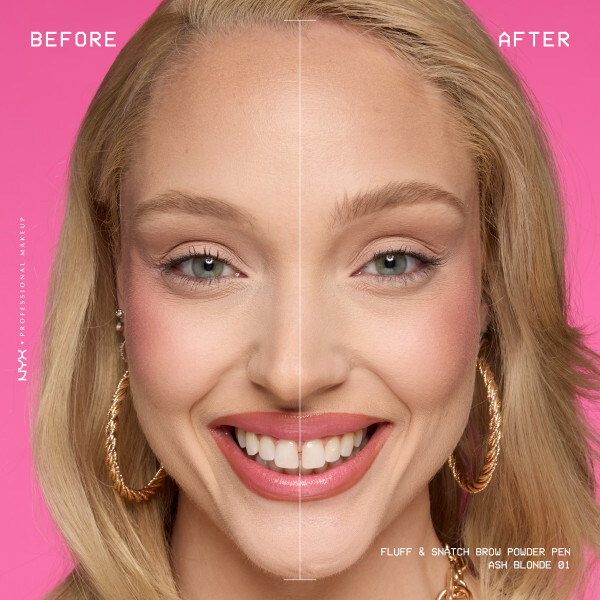 NYX Professional Makeup Fluff N Snatch Brow Powder Pen 01 Ash Blonde 1 g