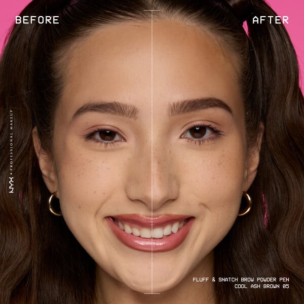 NYX Professional Makeup Fluff N Snatch Brow Powder Pen 05 Cool Ash Brown 1 g