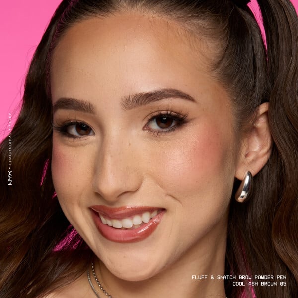 NYX Professional Makeup Fluff N Snatch Brow Powder Pen 05 Cool Ash Brown 1 g