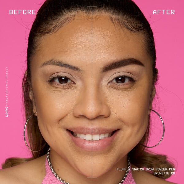 NYX Professional Makeup Fluff N Snatch Brow Powder Pen 06 Brunette 1 g