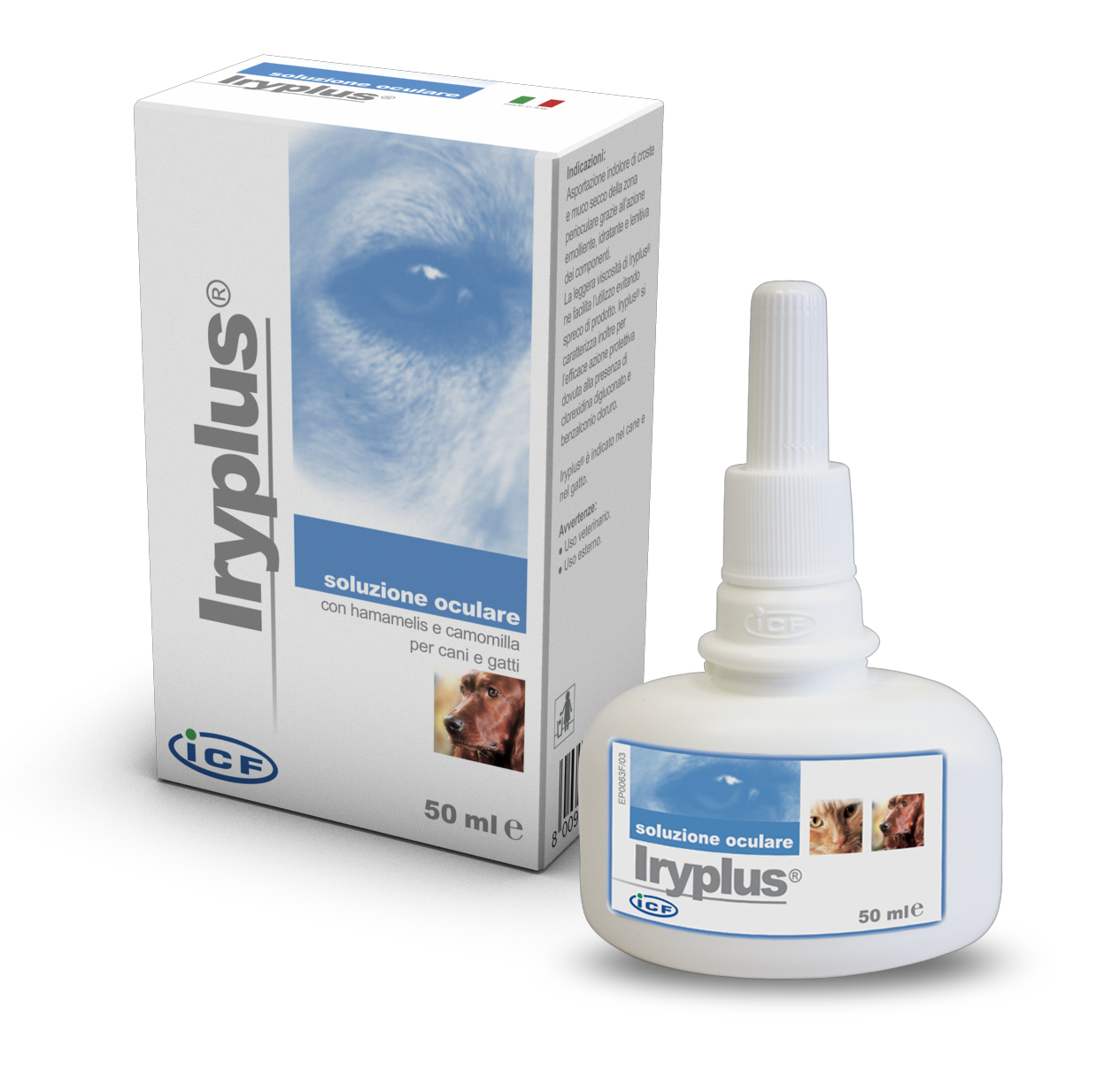 ICF Iryplus Ögonrengöring 50 ml