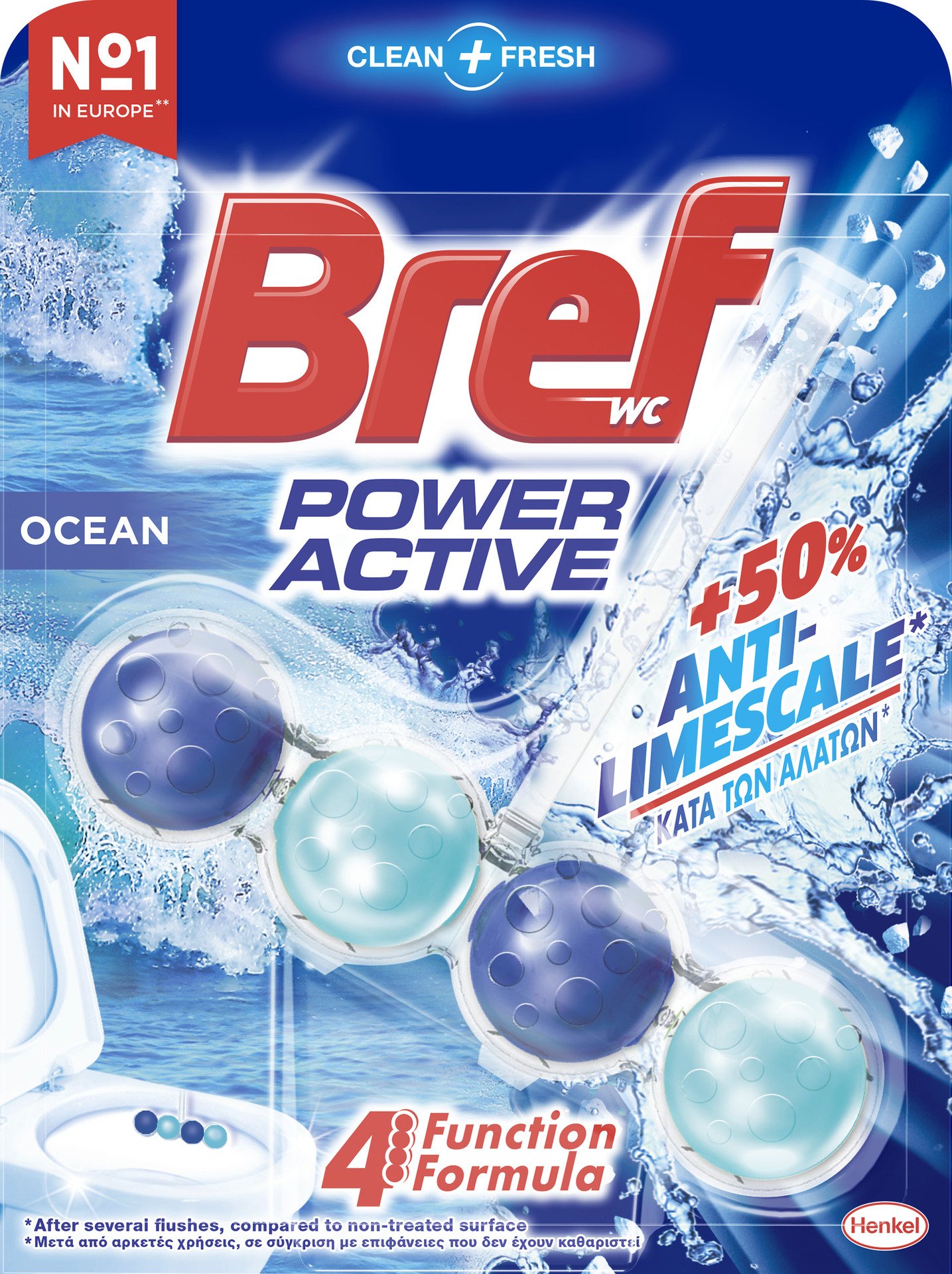 Bref WC Power Action Ocean 50g