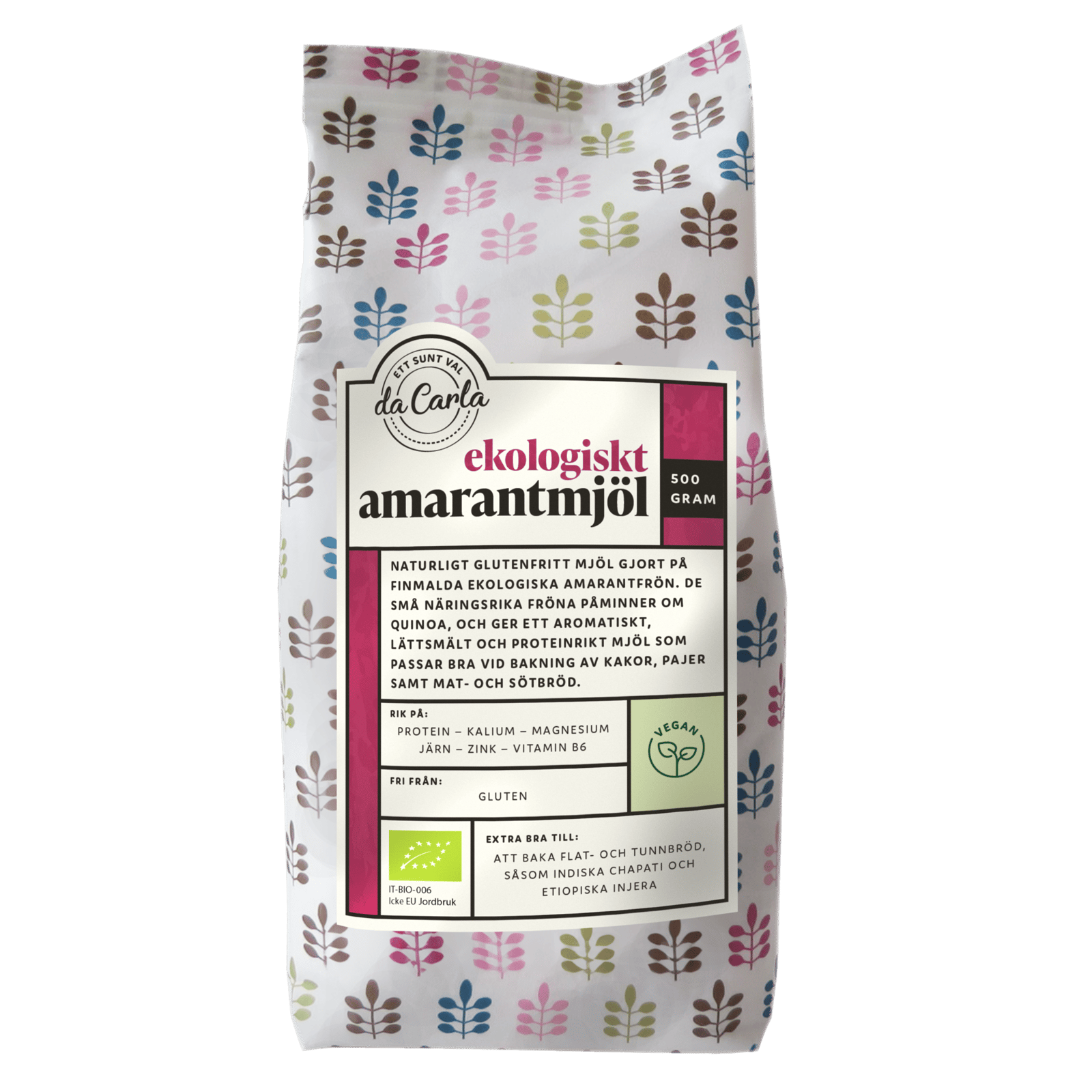 Da Carla Amaranth Mjöl 500 g