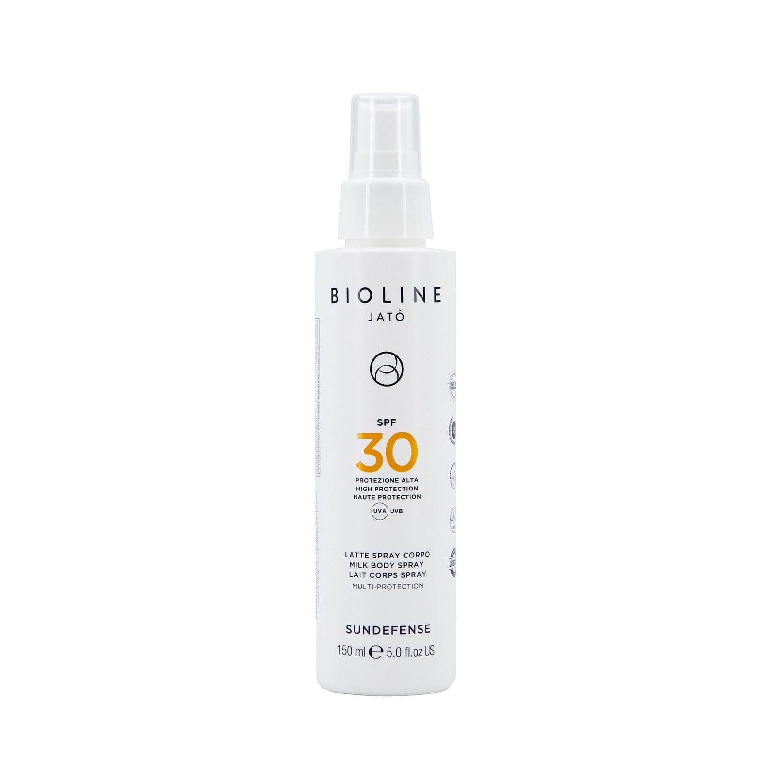Bioline Jatò SPF 30 High Protection Milk Body Spray Multi-Protection 150 ml