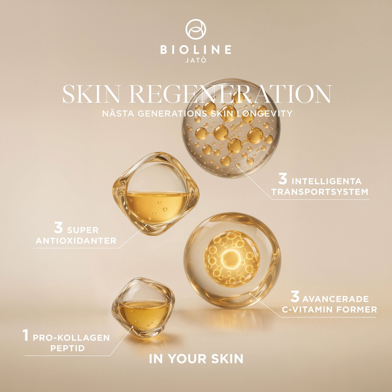 Bioline Jatò Supreme C3 Glow & Renew Eye & Lip Cream 30 ml