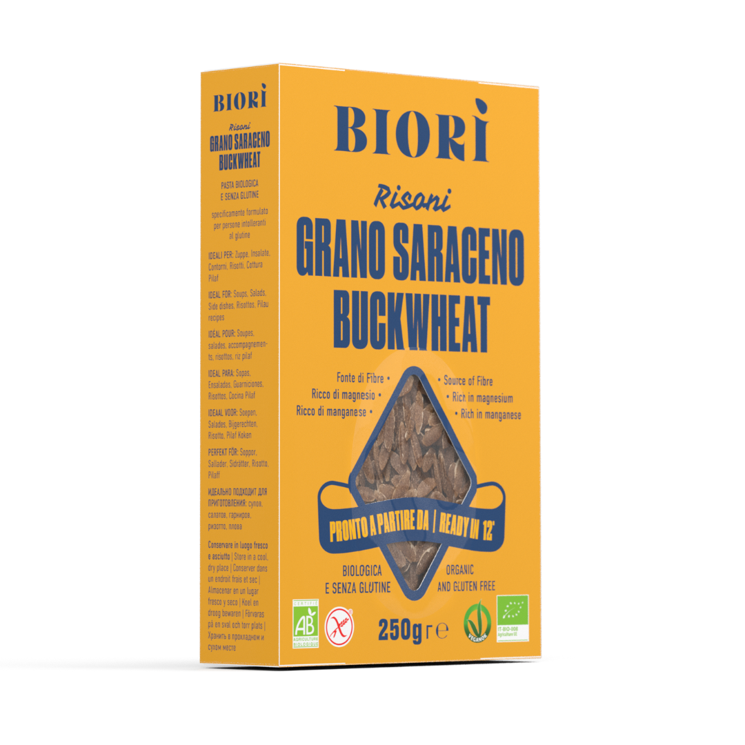 Biori Bovete Glutenfri Pasta Risoni 250g