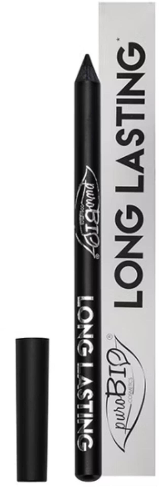 puroBIO Long Lasting Pencil Eyeliner Kajal Black 01L 1,1 g