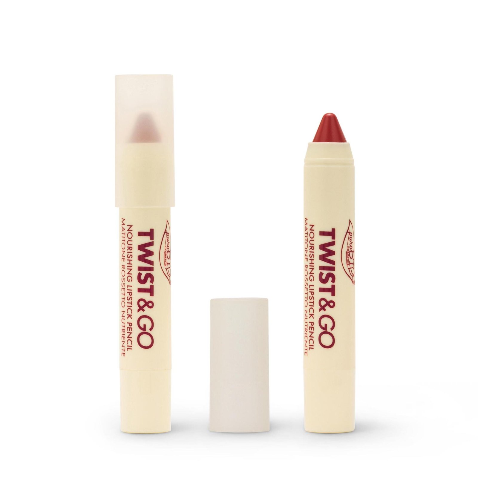 puroBIO Twist & Go Nourishing Lipstick Pencil 503 Pink Sand 2,9 g