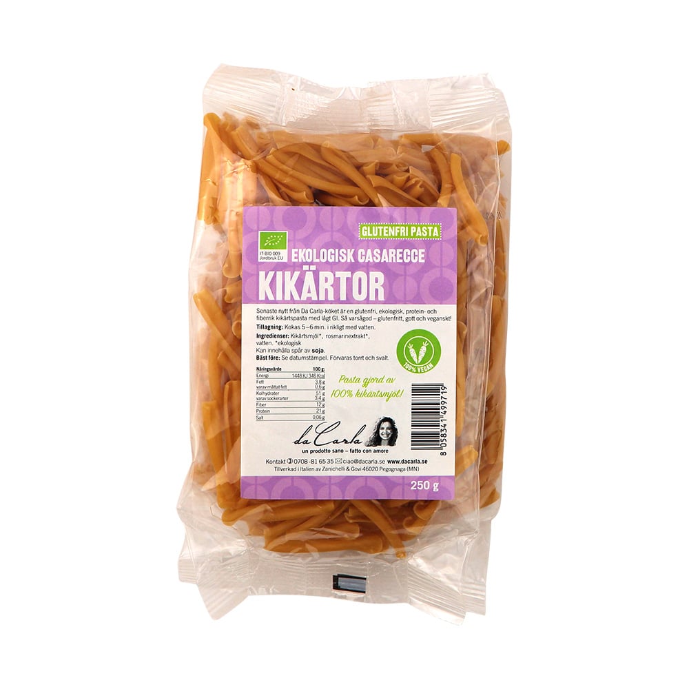 Da Carla Pasta Kikärtor 250 g