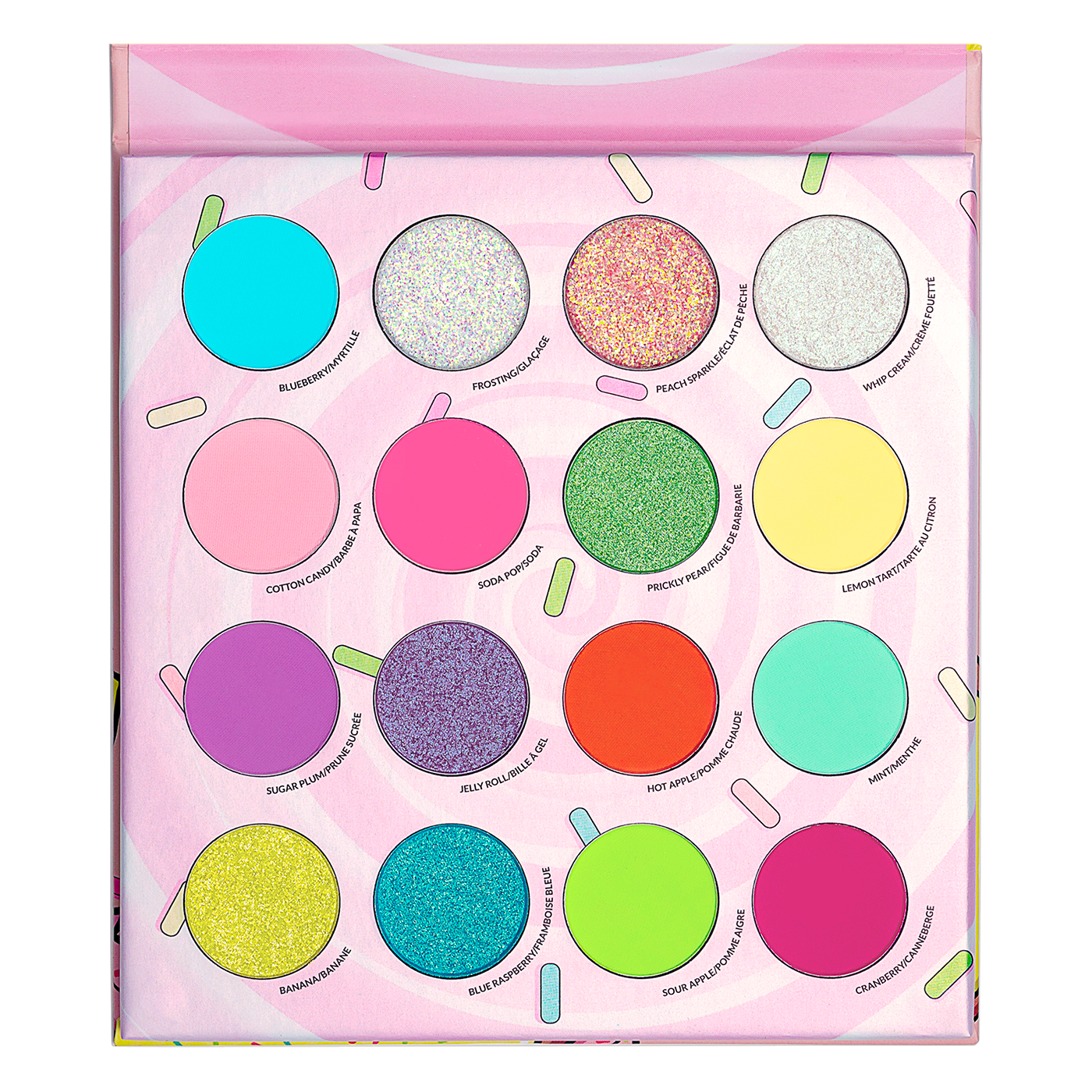 KimChi Chic Beauty Donut Collection Eyeshadow Palette Rainbow Sprinkles 12,8 g