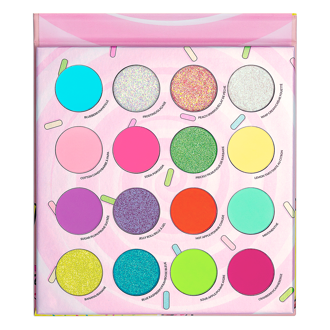 KimChi Chic Beauty Donut Collection Eyeshadow Palette Rainbow Sprinkles 12,8 g