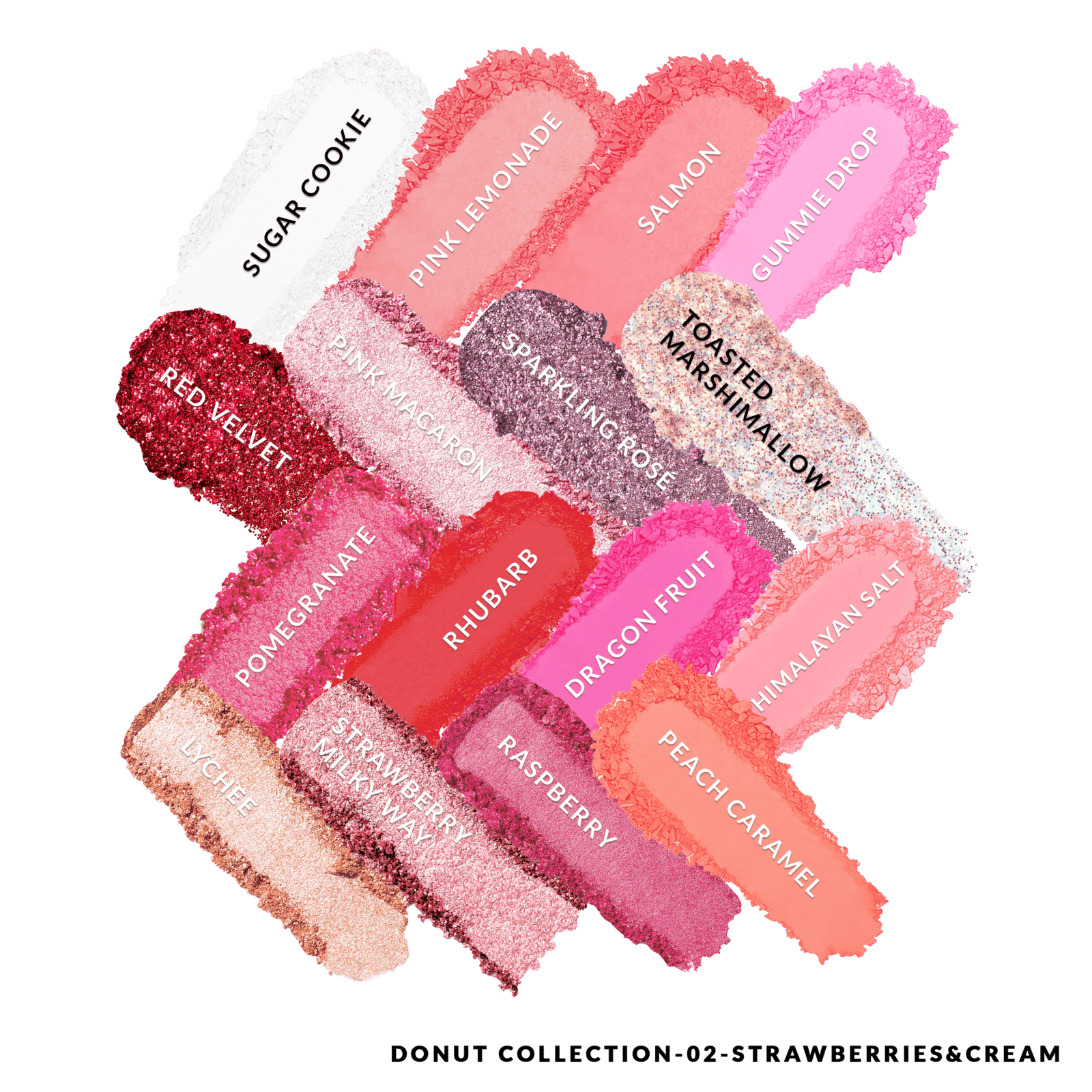 KimChi Chic Beauty Donut Collection Eyeshadow Palette Strawberries & Cream 12,8 g