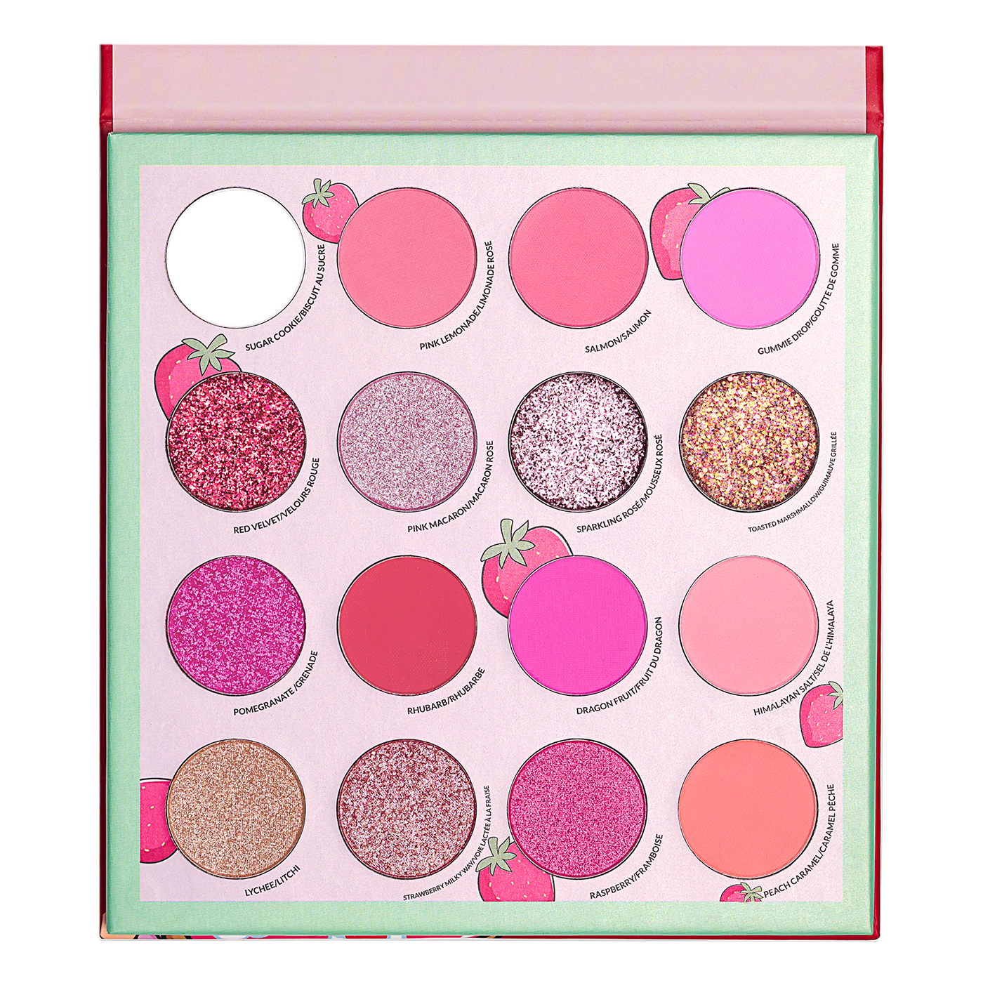 KimChi Chic Beauty Donut Collection Eyeshadow Palette Strawberries & Cream 12,8 g