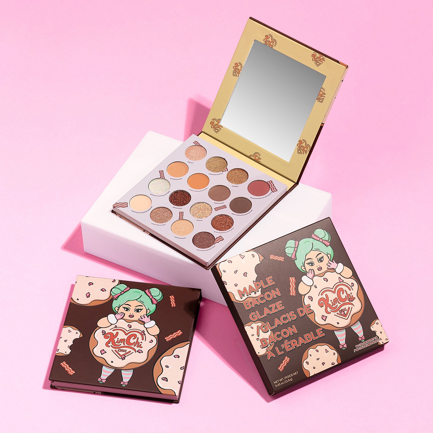 KimChi Chic Beauty Donut Collection Eyeshadow Palette Maple Bacon Glaze 12,8 g