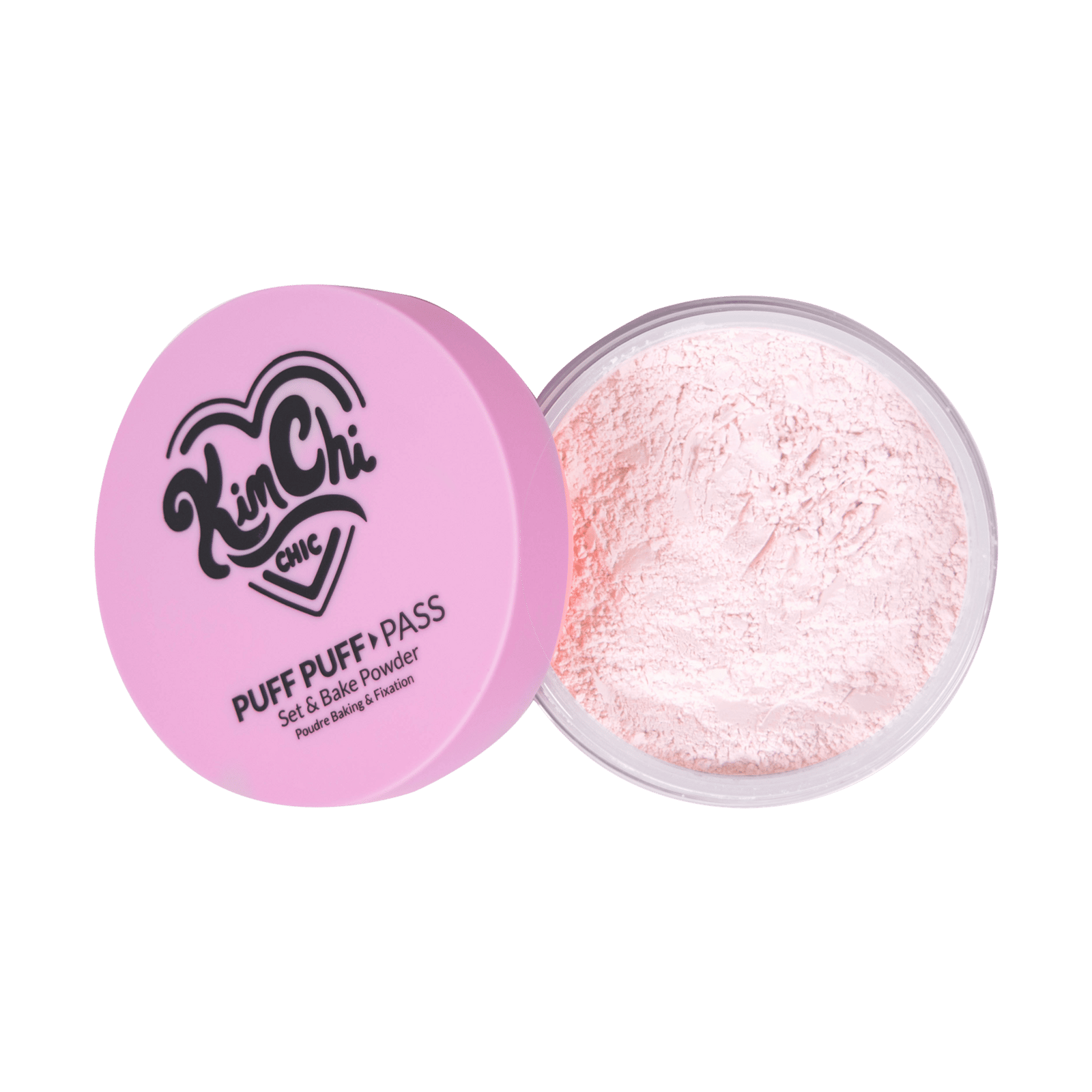 KimChi Chic Beauty Puff Puff Pass Loose Setting Powder Pink 24 g
