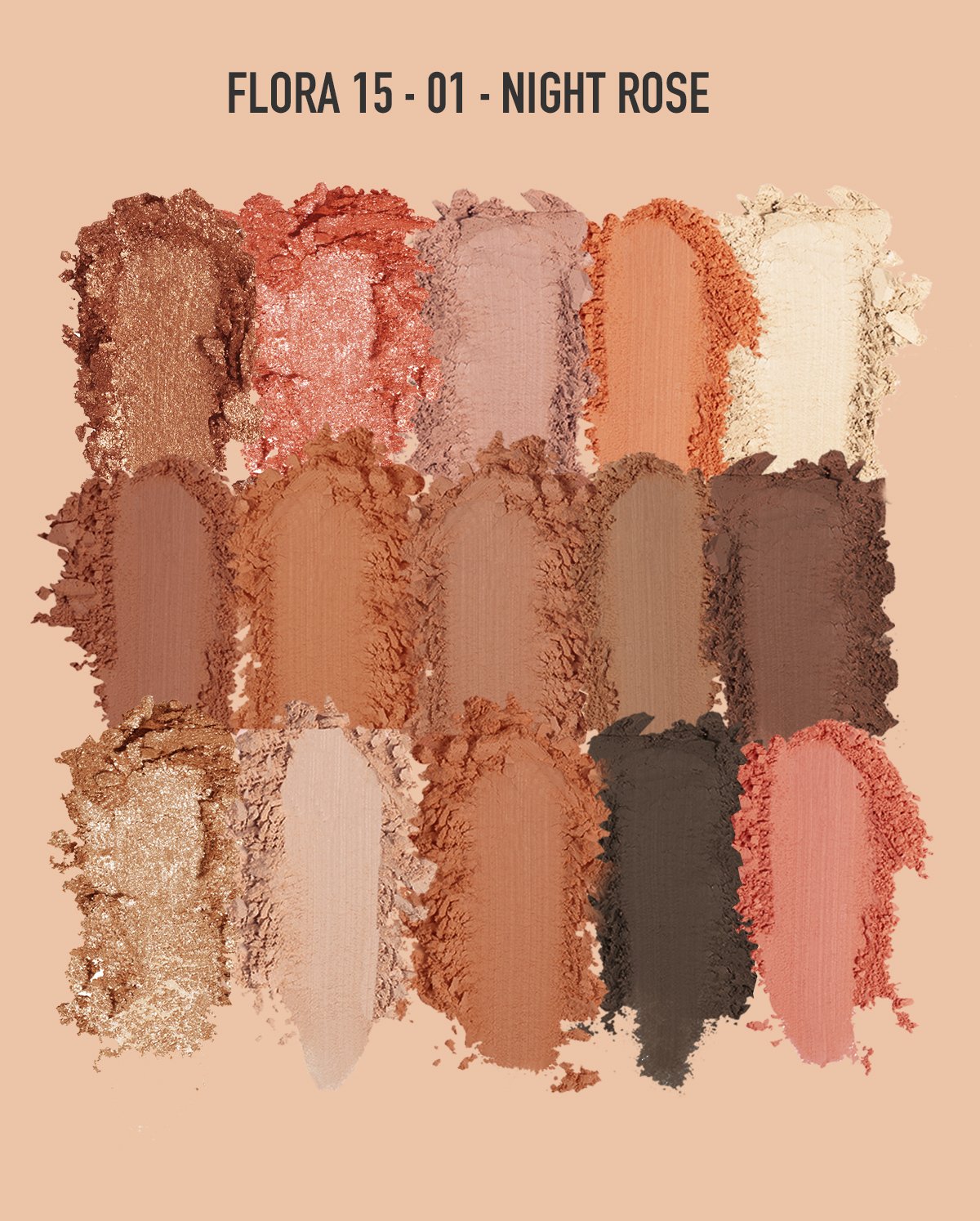 Jason Wu Beauty Flora 15 Eyeshadow Palette Night Rose 13 g