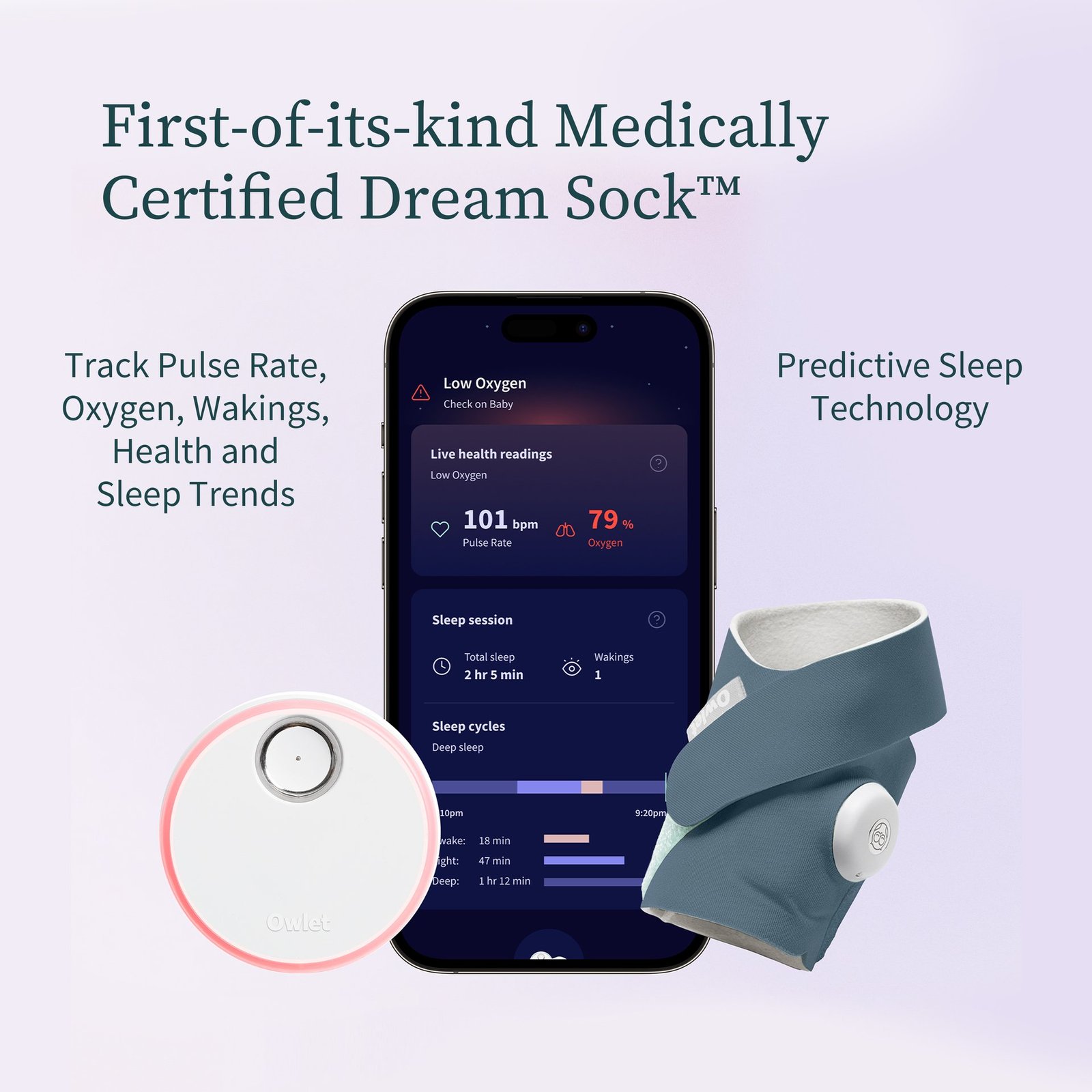 Dream Sock™ Bedtime Blue