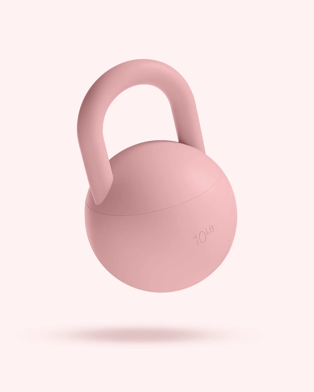 Bala Kettlebell Rosa 10 lbs 4,5 kg